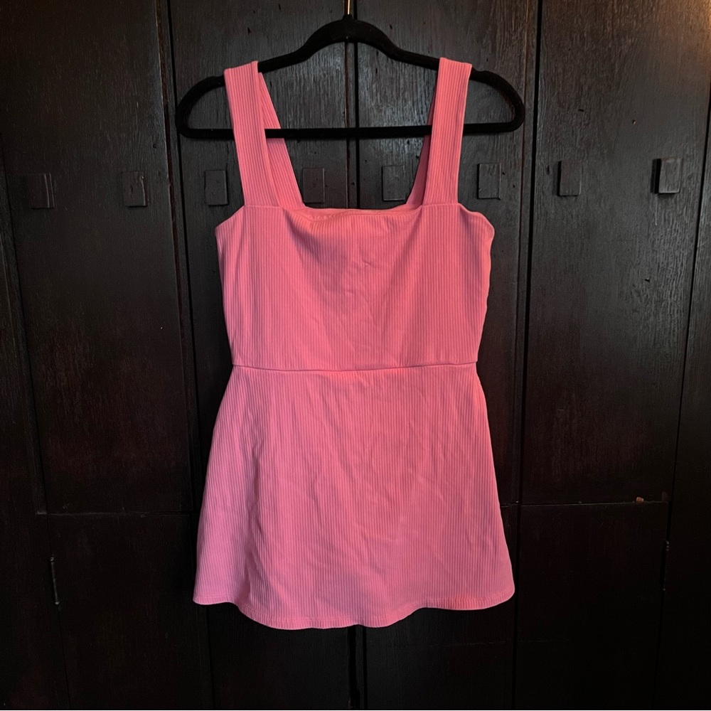 PINK - Golf Dress with Built in Shorts - Size L